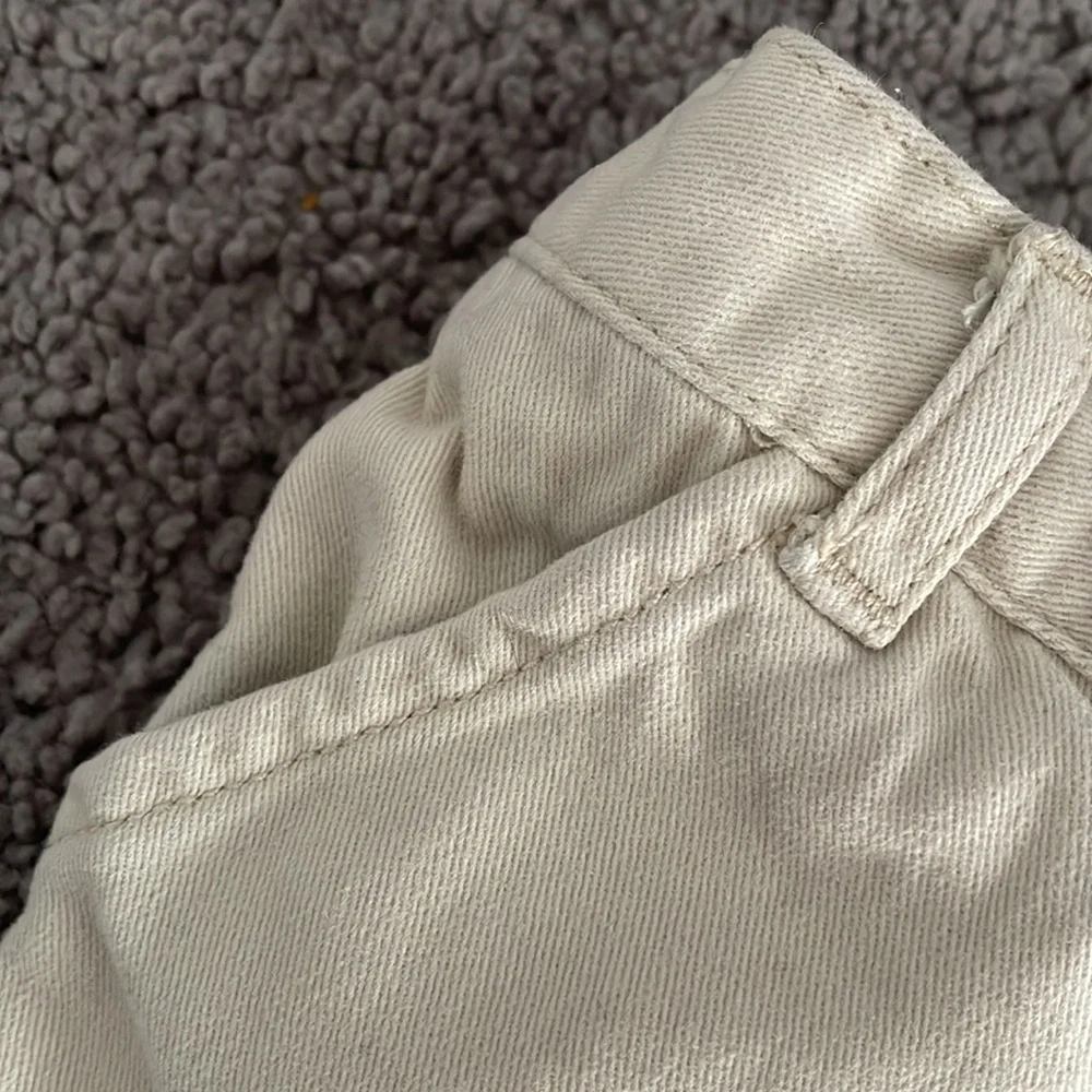 Gymboree 2006 Vintage Playful Hedgehog Cream Pants | Size 0-3 Months